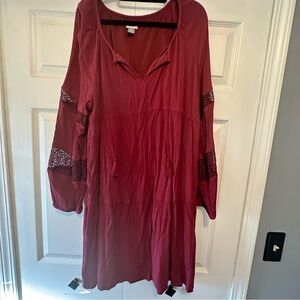 Old Navy Long Sleeve Shift Dress